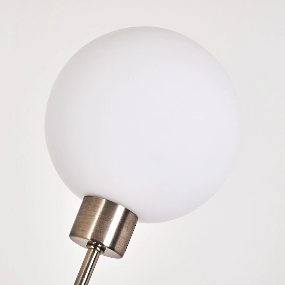 Bernado Stehlampe Nickel-Matt, 3-flammig 13 Bernado Stehlampe Nickel-Matt, 3-flammig – Bild 13