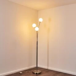 Bernado Stehlampe Nickel-Matt, 3-flammig 33 Bernado Stehlampe Nickel-Matt, 3-flammig -LEDVANCE Verkäufe bernado stehlampe h3011546 do2 13