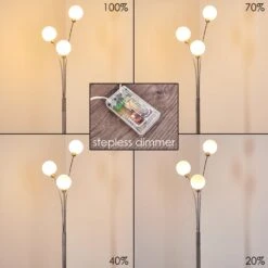 Bernado Stehlampe Nickel-Matt, 3-flammig 22 Bernado Stehlampe Nickel-Matt, 3-flammig -LEDVANCE Verkäufe bernado stehlampe h3011546 do2 2