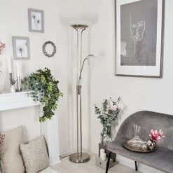 Biot Deckenfluter LED Nickel-Matt, 2-flammig -LEDVANCE Verkäufe biot deckenfluter h3551691 9