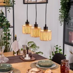 Bongal Hängeleuchte Naturfarben, Schwarz, 3-flammig -LEDVANCE Verkäufe bongal haengeleuchte h9036326 8