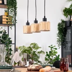 Bongal Hängeleuchte Naturfarben, Schwarz, 3-flammig -LEDVANCE Verkäufe bongal haengeleuchte h9036326 9