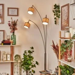 Bongal Stehleuchte Nickel-Matt, Schwarz, 3-flammig 22 Bongal Stehleuchte Nickel-Matt, Schwarz, 3-flammig -LEDVANCE Verkäufe bongal stehleuchte h3896167 10