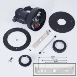 Boula Deckenleuchte Schwarz, 1-flammig -LEDVANCE Verkäufe boula deckenleuchte h3640340 4