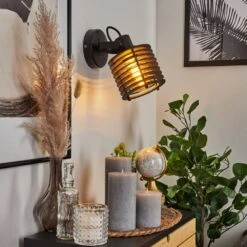 Boula Wandleuchte Schwarz, 1-flammig -LEDVANCE Verkäufe boula wandleuchte h3643419 12