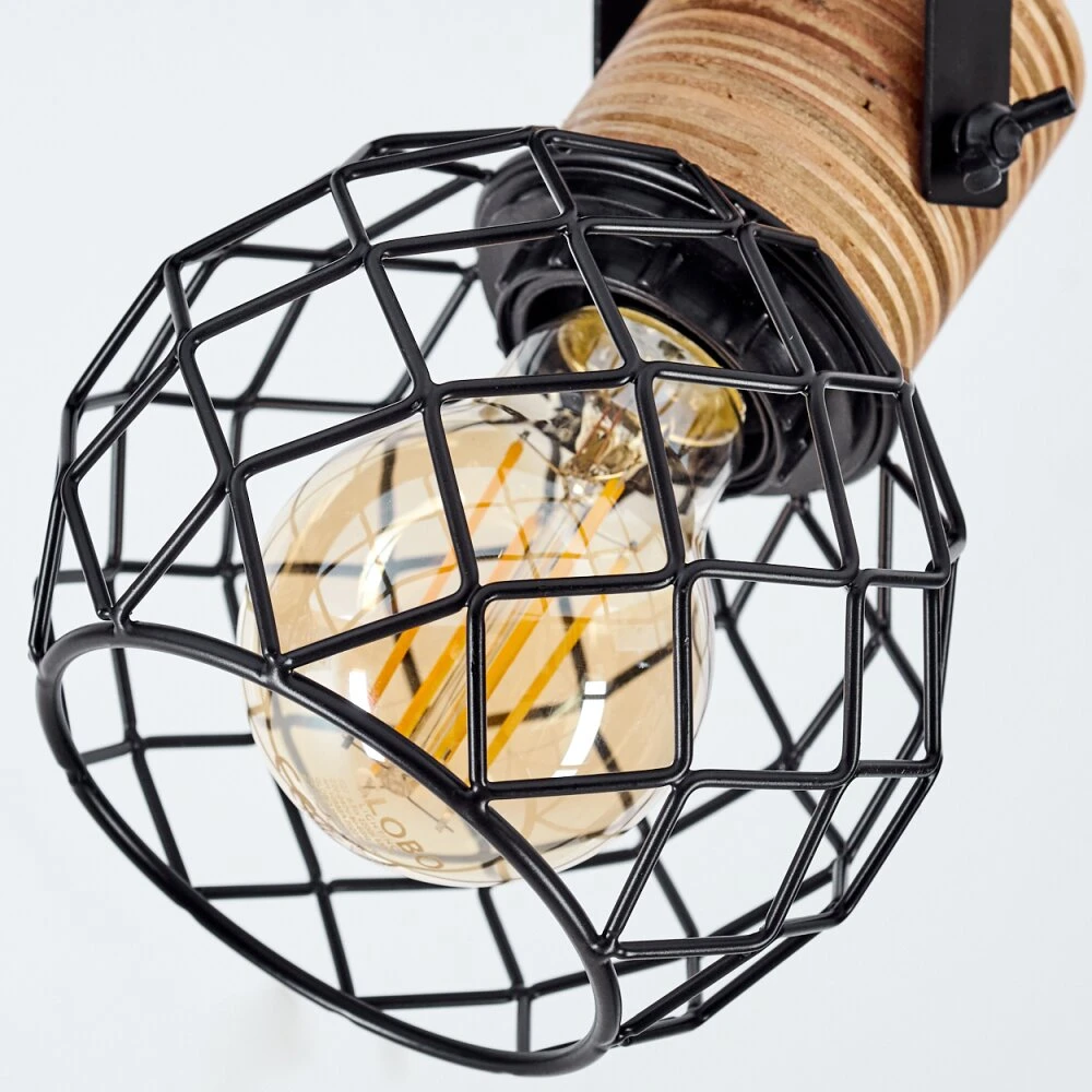 Bridgeport Deckenleuchte Schwarz, 2-flammig 3 Bridgeport Deckenleuchte Schwarz, 2-flammig – Bild 3