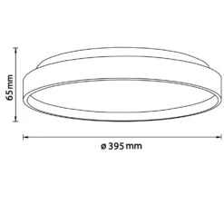 Brilliant Alson Deckenleuchte LED Weiß, 1-flammig -LEDVANCE Verkäufe brilliant alson deckenleuchte g99794 75 8