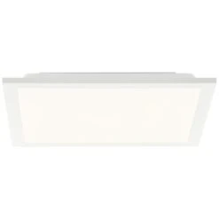 Brilliant Briston Deckenleuchte LED Weiß, 1-flammig, Fernbedienung