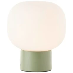 Brilliant Camille Tischleuchte Grün, 1-flammig