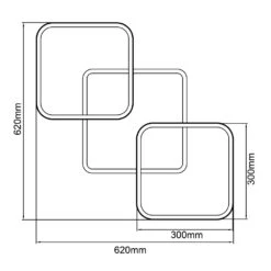Brilliant Dennet Deckenleuchte LED Braun, Schwarz, 1-flammig -LEDVANCE Verkäufe brilliant dennet deckenleuchte g99750 76 10