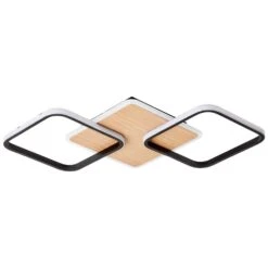 Brilliant Dennet Deckenleuchte LED Braun, Schwarz, 1-flammig -LEDVANCE Verkäufe brilliant dennet deckenleuchte g99750 76 9