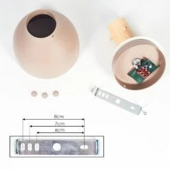 Brunnen Deckenleuchte Braun, Holzoptik, Taupe, 1-flammig -LEDVANCE Verkäufe brunnen deckenleuchte h3707159 4