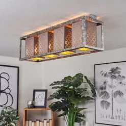 Buchanan Deckenleuchte Silber, 4-flammig