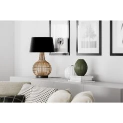 By Rydens Granada Tischleuchte Holz Hell, Schwarz, 1-flammig -LEDVANCE Verkäufe by rydens granada tischleuchte 4002270 5507 3