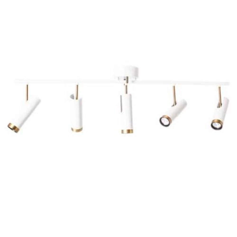 By Rydens Pulse Strahler Gold, Weiß, 5-flammig 3 By Rydens Pulse Strahler Gold, Weiß, 5-flammig – Bild 3