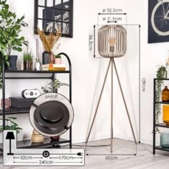 Bystrup Stehleuchte Beige, Sandfarben, 1-flammig -LEDVANCE Verkäufe bystrup stehleuchte h3834763 3