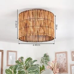 Cando Deckenleuchte 40 Cm Naturfarben, 1-flammig -LEDVANCE Verkäufe cando deckenleuchte 40 cm h3947746 3