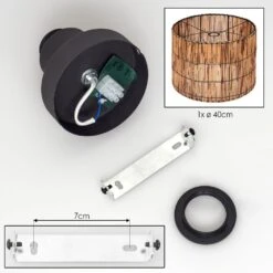 Cando Deckenleuchte 40 Cm Naturfarben, 1-flammig -LEDVANCE Verkäufe cando deckenleuchte 40 cm h3947746 4