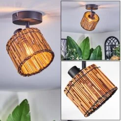 Cando Deckenleuchte Schwarz, 1-flammig