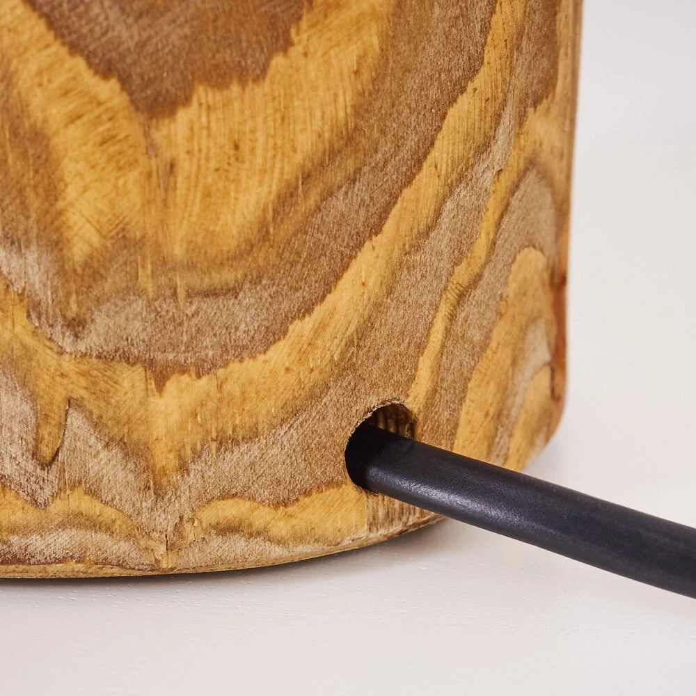 Canedo Tischleuchte Braun, Schwarz, 1-flammig 6 Canedo Tischleuchte Braun, Schwarz, 1-flammig – Bild 6