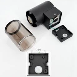 Caragua Außenwandleuchte Anthrazit, 1-flammig, Bewegungsmelder -LEDVANCE Verkäufe caragua aussenwandleuchte h3612613 4