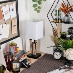 Caren Tischleuchte Naturfarben, Schwarz, 1-flammig 23 Caren Tischleuchte Naturfarben, Schwarz, 1-flammig -LEDVANCE Verkäufe caren tischleuchte h3856109 11