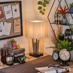 Caren Tischleuchte Naturfarben, Schwarz, 1-flammig 20 Caren Tischleuchte Naturfarben, Schwarz, 1-flammig -LEDVANCE Verkäufe caren tischleuchte h3856109 8