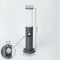 Caserta Sockelleuchte Anthrazit, 1-flammig, Bewegungsmelder -LEDVANCE Verkäufe caserta sockelleuchte h3857892 3