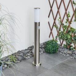 Caserta Wegeleuchte Nickel-Matt, 1-flammig, Bewegungsmelder -LEDVANCE Verkäufe caserta wegeleuchte h3018422 9