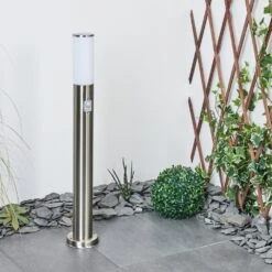 Caserta Wegeleuchte Nickel-Matt, Weiß, 1-flammig, Bewegungsmelder -LEDVANCE Verkäufe caserta wegeleuchte h3018446 7