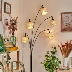 Cavaca Stehleuchte Chrom, Schwarz, 5-flammig -LEDVANCE Verkäufe cavaca stehleuchte h3863138 10