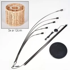 Cavaca Stehleuchte Chrom, Schwarz, 5-flammig -LEDVANCE Verkäufe cavaca stehleuchte h3863138 4