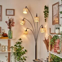 Cavaca Stehleuchte Chrom, Schwarz, 5-flammig -LEDVANCE Verkäufe cavaca stehleuchte h3863138 8