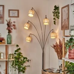 Cavaca Stehleuchte Nickel-Matt, Schwarz, 5-flammig -LEDVANCE Verkäufe cavaca stehleuchte h3863251 10