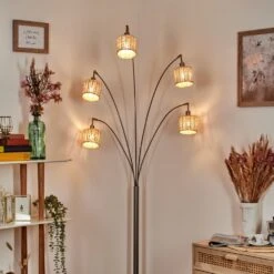 Cavaca Stehleuchte Nickel-Matt, Schwarz, 5-flammig -LEDVANCE Verkäufe cavaca stehleuchte h3863251 6