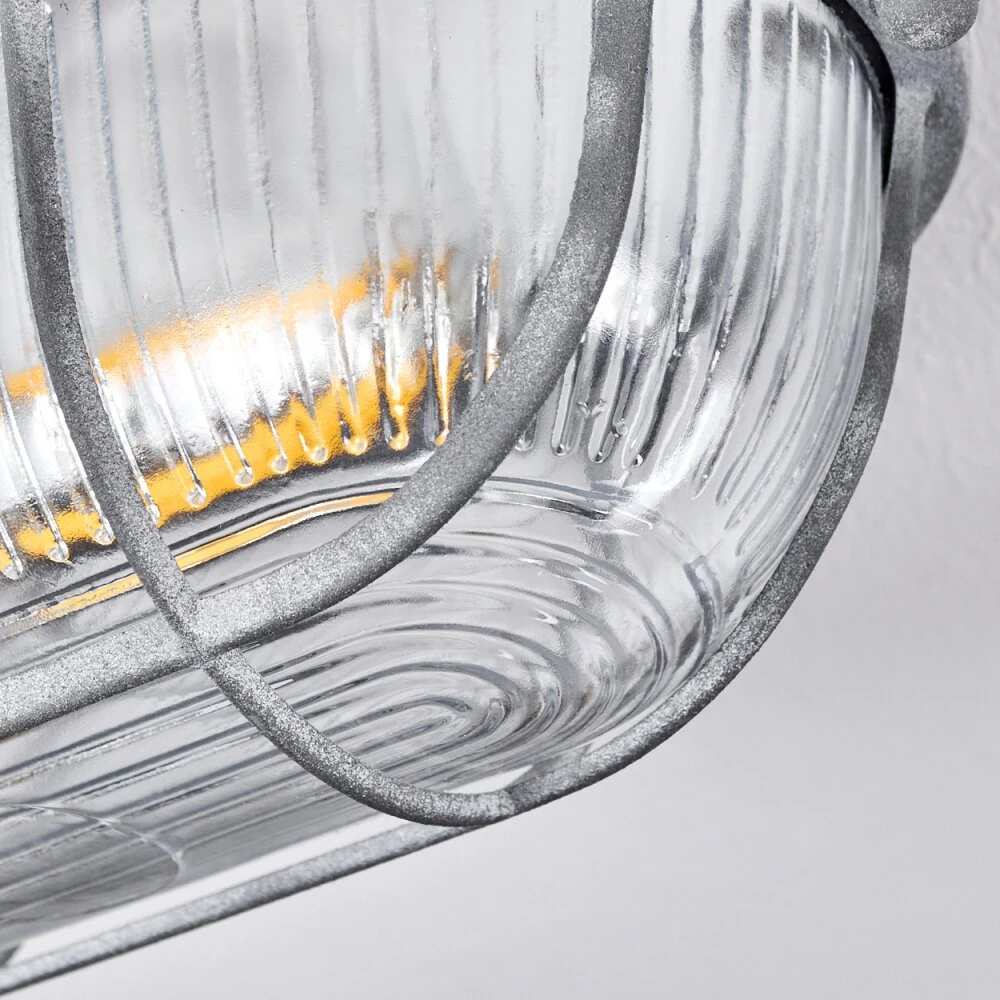 Chaquire Deckenleuchte Grau, 1-flammig 3 Chaquire Deckenleuchte Grau, 1-flammig – Bild 3