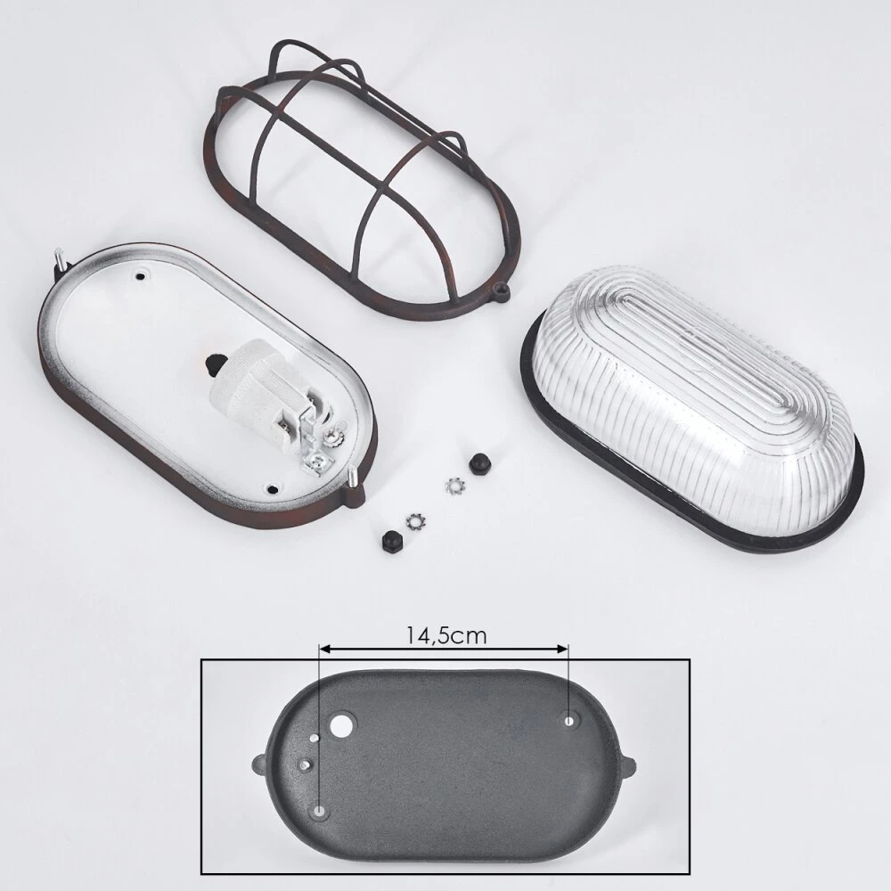 Chaquire Deckenleuchte Grau, 1-flammig 5 Chaquire Deckenleuchte Grau, 1-flammig – Bild 5