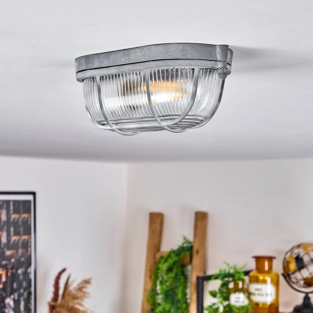 Chaquire Deckenleuchte Grau, 1-flammig 10 Chaquire Deckenleuchte Grau, 1-flammig – Bild 10