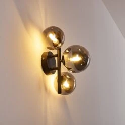 Chariton Wandleuchte LED Schwarz, 3-flammig -LEDVANCE Verkäufe chariton wandleuchte h3317815 14