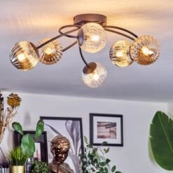 Chehalis Deckenleuchte 10 Cm Bernsteinfarben, Klar, Rauchfarben, 6-flammig -LEDVANCE Verkäufe chehalis deckenleuchte 10 cm h9016816 6