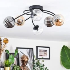 Chehalis Deckenleuchte 10 Cm Bernsteinfarben, Klar, Rauchfarben, 6-flammig -LEDVANCE Verkäufe chehalis deckenleuchte 10 cm h9016816 9