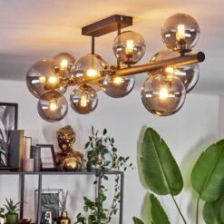 Chehalis Deckenleuchte Glas 10 Cm, 12 Cm, 15 Cm Rauchfarben, 10-flammig -LEDVANCE Verkäufe chehalis deckenleuchte glas 10 cm 12 cm 15 cm h3741191 8