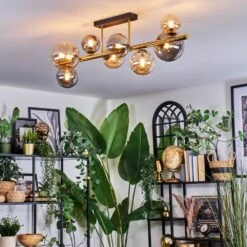 Chehalis Deckenleuchte Glas 10 Cm, 12 Cm, 15 Cm Gold, Schwarz, 8-flammig -LEDVANCE Verkäufe chehalis deckenleuchte glas 10 cm 12 cm 15 cm h9040200 8