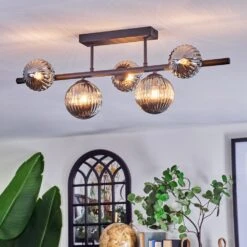 Chehalis Deckenleuchte Glas 10 Cm, 12 Cm Rauchfarben, 5-flammig -LEDVANCE Verkäufe chehalis deckenleuchte glas 10 cm 12 cm h9008507 10