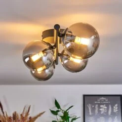 Chehalis Deckenleuchte Glas 10 Cm Rauchfarben, 4-flammig -LEDVANCE Verkäufe chehalis deckenleuchte glas 10 cm h3738757 8