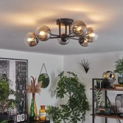 Chehalis Deckenleuchte Glas 10 Cm Klar, Rauchfarben, 6-flammig 20 Chehalis Deckenleuchte Glas 10 Cm Klar, Rauchfarben, 6-flammig -LEDVANCE Verkäufe chehalis deckenleuchte glas 10 cm h3757253 6