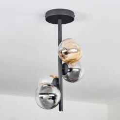 Chehalis Deckenleuchte Glas 10 Cm Bernsteinfarben, Klar, Rauchfarben, 4-flammig -LEDVANCE Verkäufe chehalis deckenleuchte glas 10 cm h3767627 7