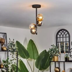 Chehalis Deckenleuchte Glas 10 Cm Bernsteinfarben, Klar, Rauchfarben, 4-flammig -LEDVANCE Verkäufe chehalis deckenleuchte glas 10 cm h3767627 8