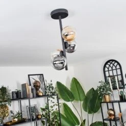 Chehalis Deckenleuchte Glas 10 Cm Bernsteinfarben, Klar, Rauchfarben, 4-flammig -LEDVANCE Verkäufe chehalis deckenleuchte glas 10 cm h3767627 9