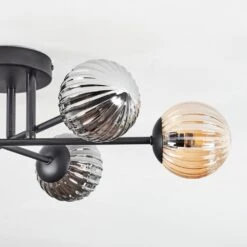 Chehalis Deckenleuchte Glas 10 Cm Bernsteinfarben, Rauchfarben, 6-flammig -LEDVANCE Verkäufe chehalis deckenleuchte glas 10 cm h9025443 5